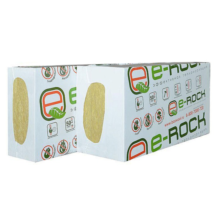 Утеплитель BASWOOL ECOROCK-30 1200х600х100 мм, 6 шт. уп